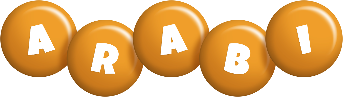 Arabi candy-orange logo