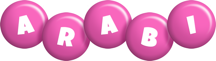 Arabi candy-pink logo