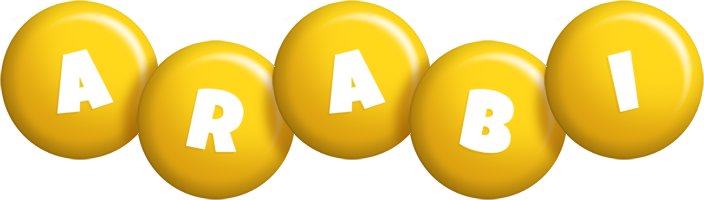 Arabi candy-yellow logo
