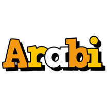 Arabi cartoon logo