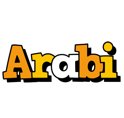 Arabi cartoon logo