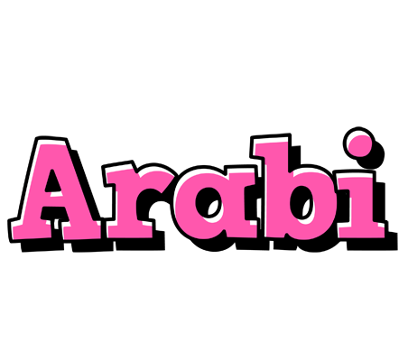 Arabi girlish logo