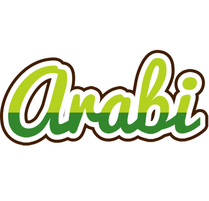 Arabi golfing logo