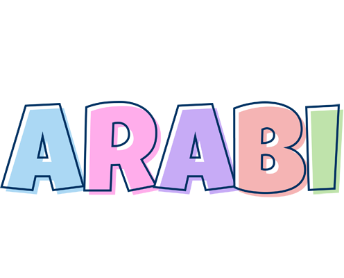 Arabi pastel logo
