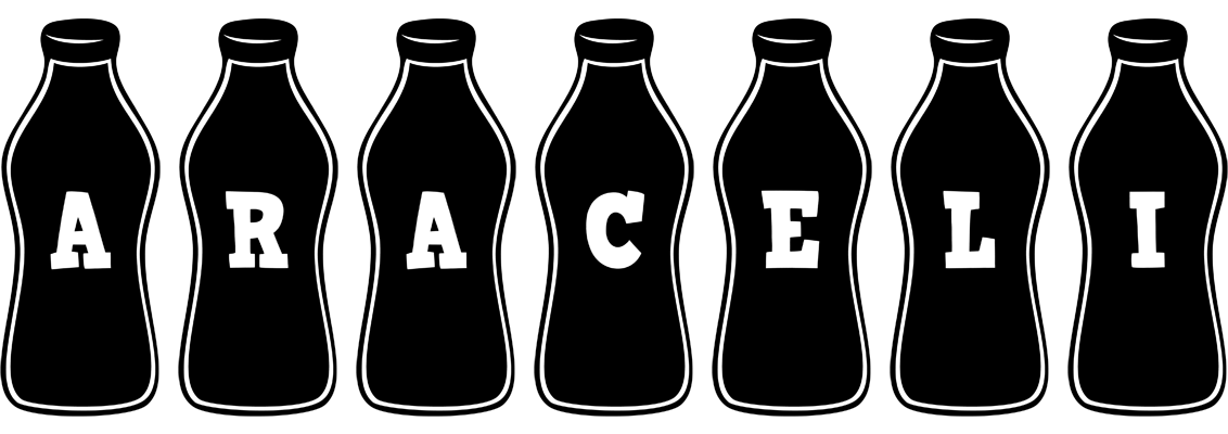 Araceli bottle logo