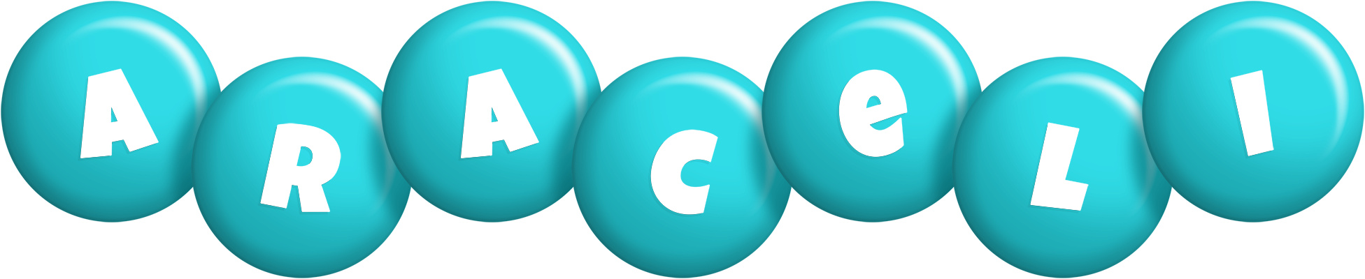 Araceli candy-azur logo