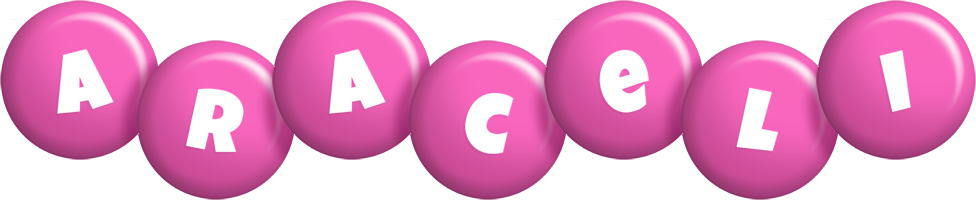 Araceli candy-pink logo
