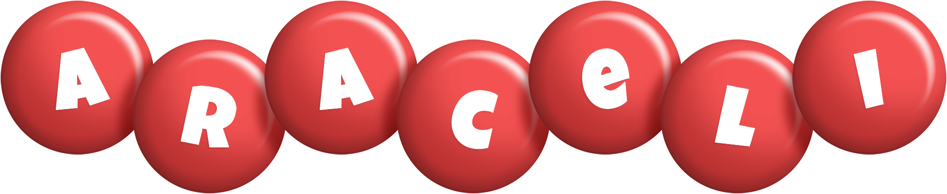 Araceli candy-red logo