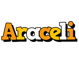 Araceli cartoon logo