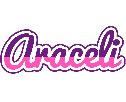 Araceli cheerful logo