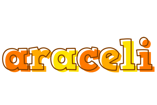 Araceli desert logo