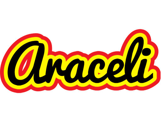 Araceli flaming logo