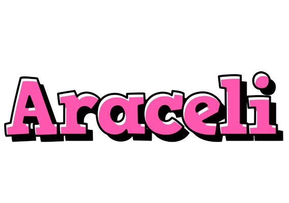 Araceli girlish logo