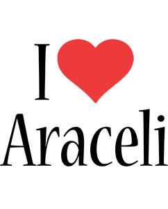 Araceli i-love logo