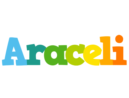 Araceli rainbows logo