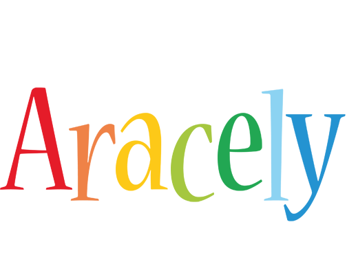 Aracely birthday logo