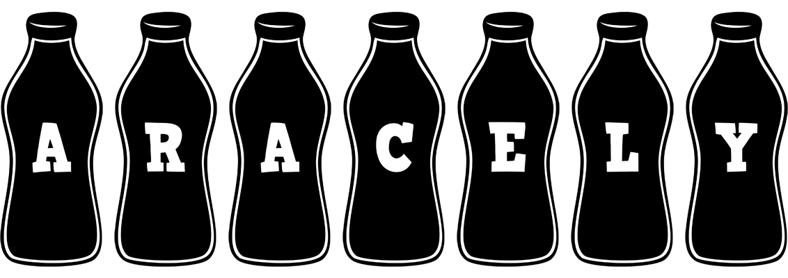 Aracely bottle logo