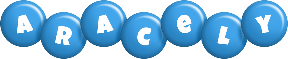 Aracely candy-blue logo