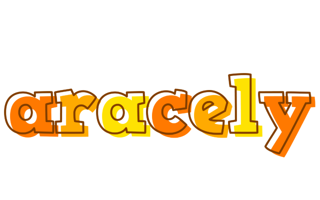 Aracely desert logo