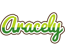 Aracely golfing logo