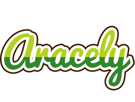 Aracely golfing logo