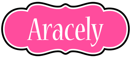 Aracely invitation logo