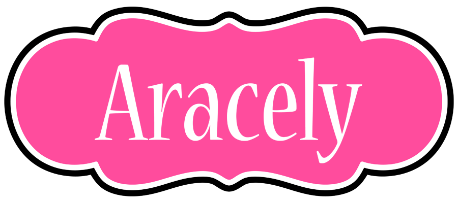 Aracely invitation logo