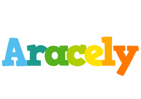 Aracely rainbows logo