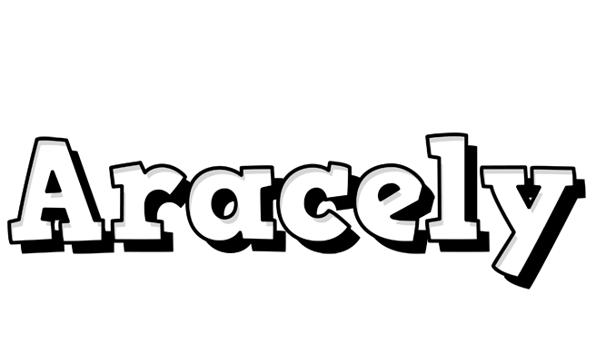 Aracely snowing logo