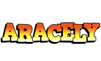 Aracely sunset logo