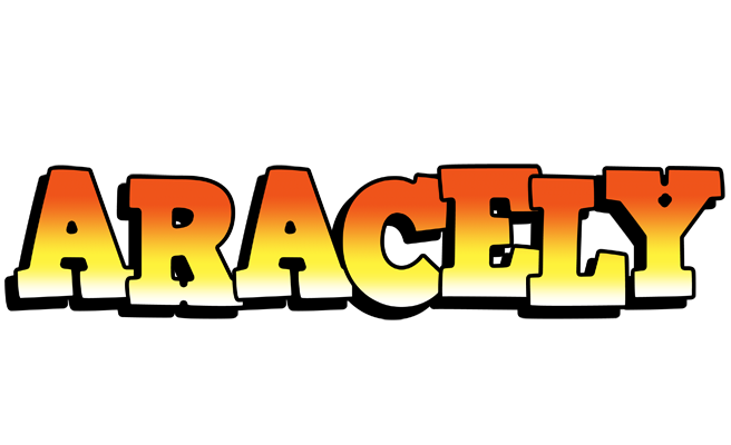 Aracely sunset logo