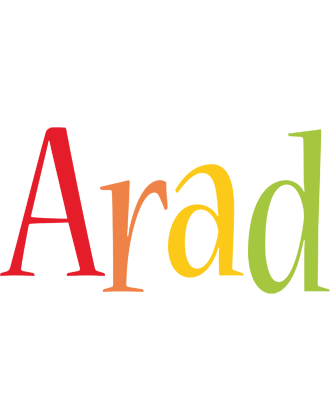 Arad birthday logo
