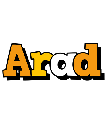 Arad cartoon logo