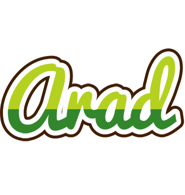 Arad golfing logo