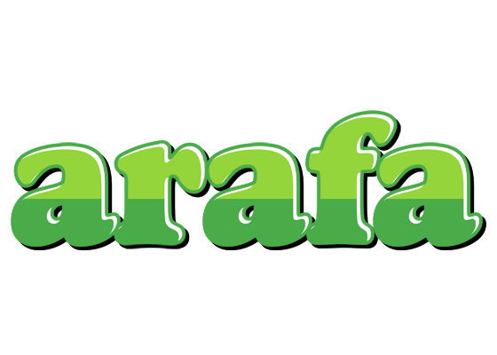 Arafa apple logo