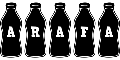 Arafa bottle logo