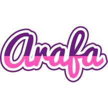 Arafa cheerful logo