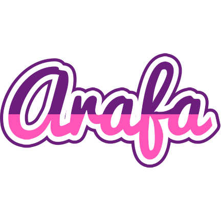 Arafa cheerful logo