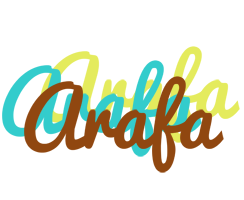 Arafa cupcake logo