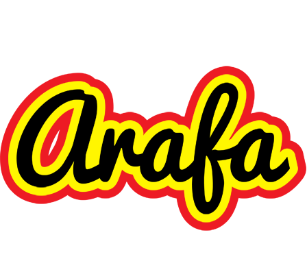 Arafa flaming logo