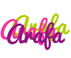 Arafa flowers logo