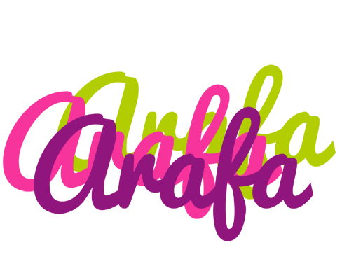 Arafa flowers logo