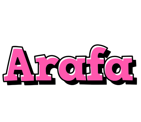 Arafa girlish logo