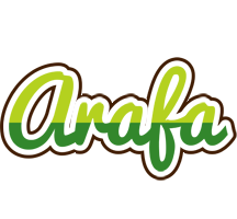 Arafa golfing logo