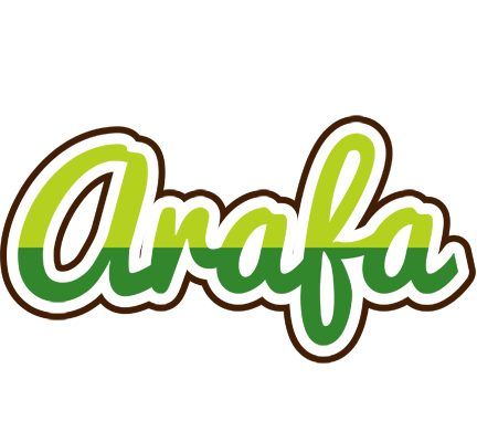 Arafa golfing logo