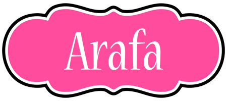 Arafa invitation logo