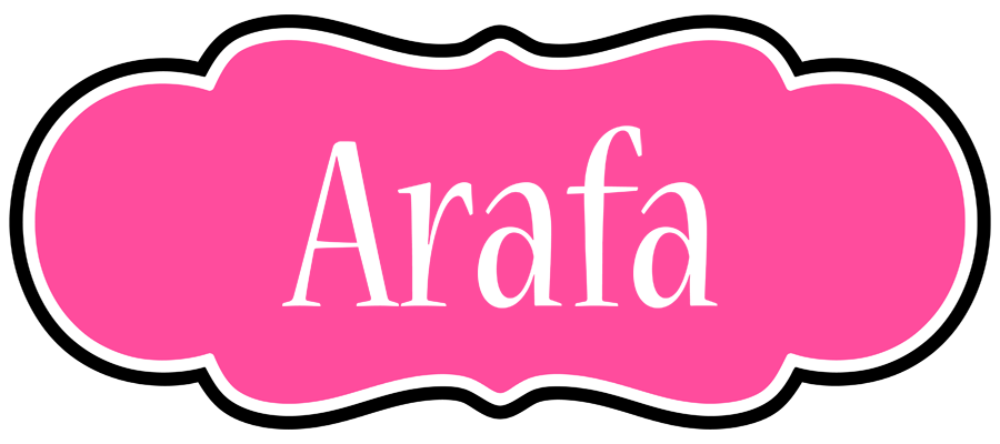Arafa invitation logo