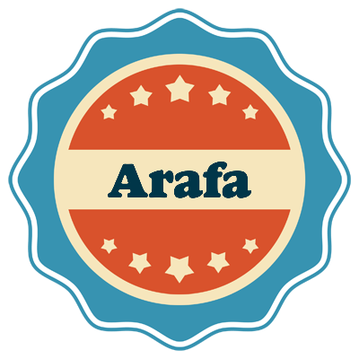 Arafa labels logo
