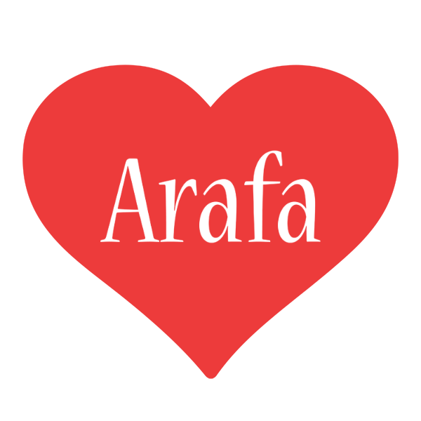 Arafa love logo