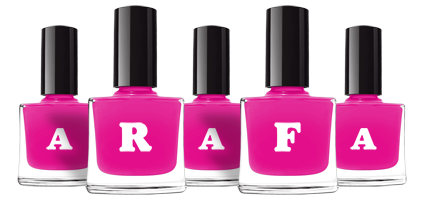 Arafa nails logo